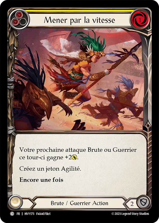 Mener par la vitesse — Heavy Hitters — Flesh and Blood