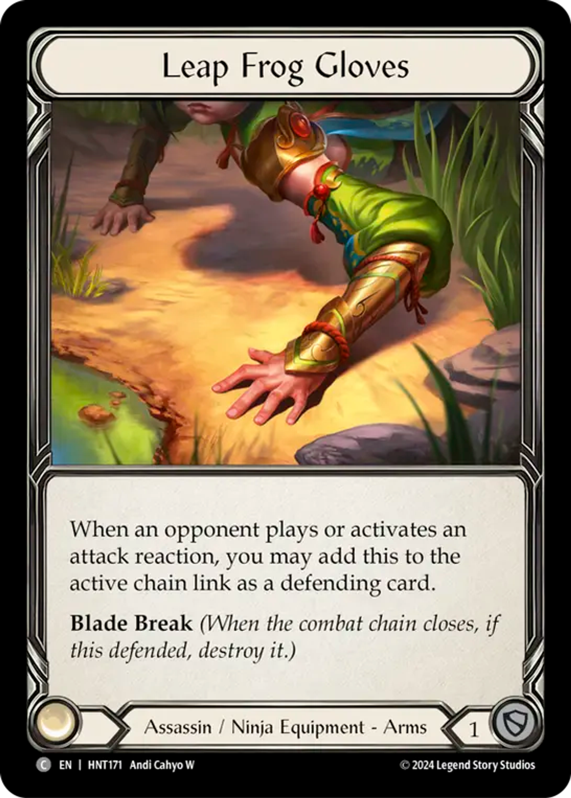 Gants de grenouille — The Hunted — Flesh and Blood