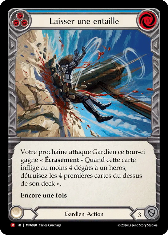 Laisser une entaille — Mastery Pack Guardian — Flesh and Blood