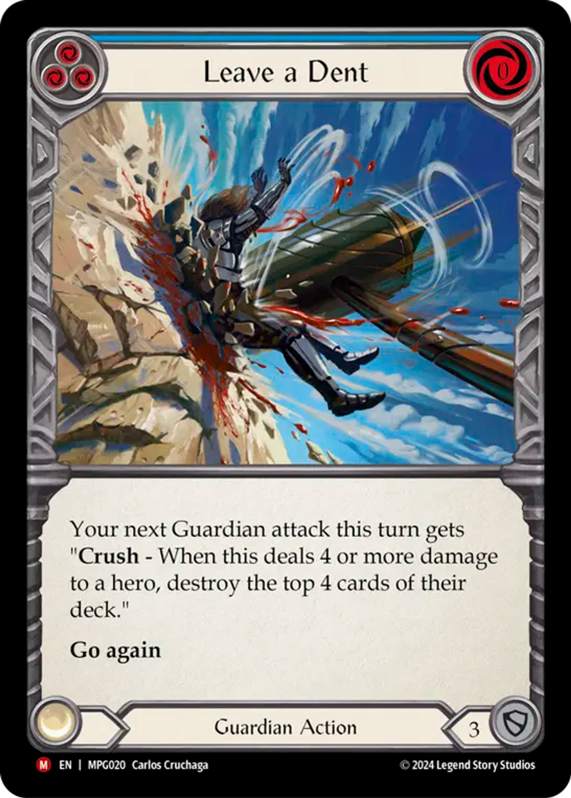 Leave a Dent — Mastery Pack Guardian — Flesh and Blood