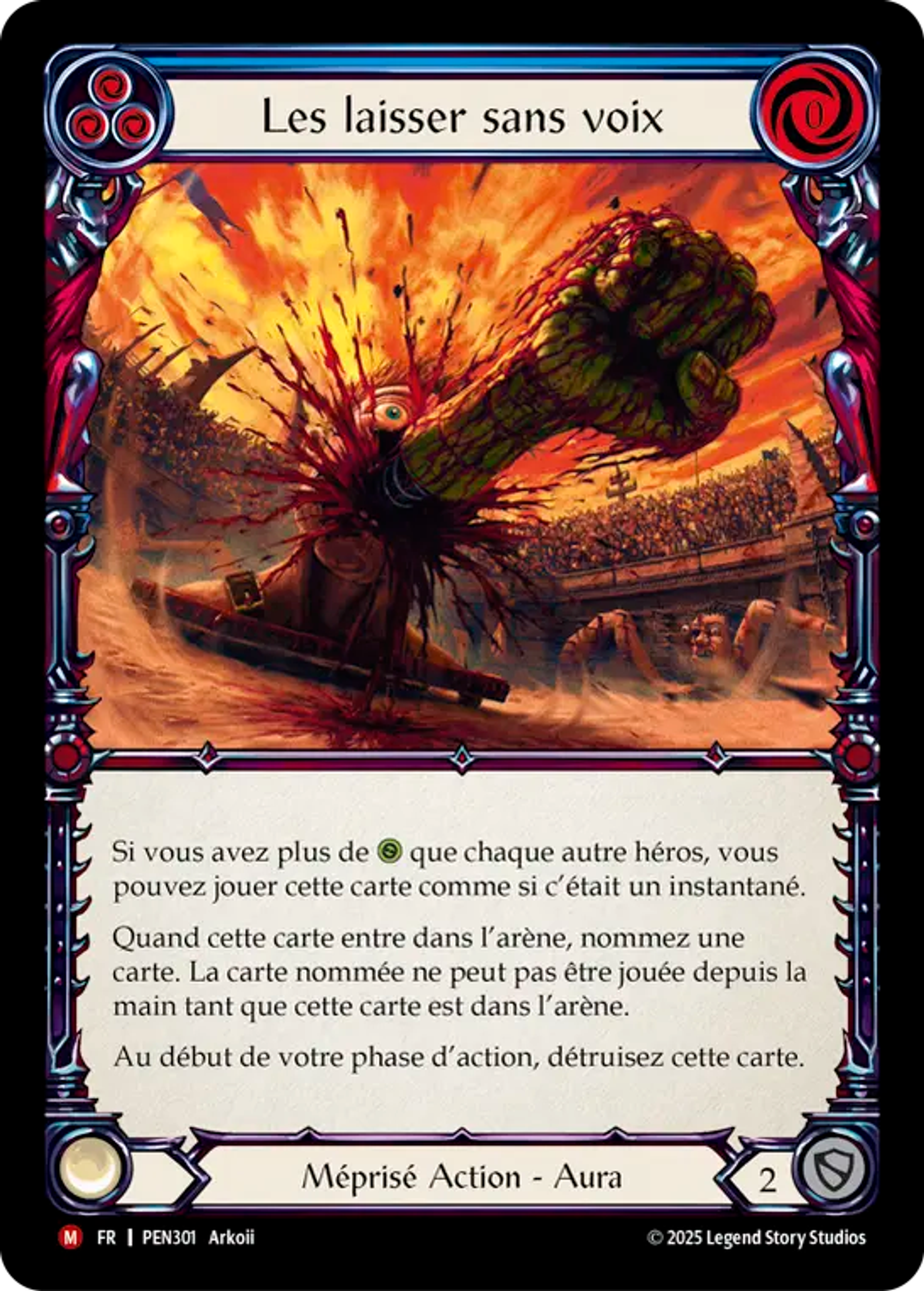 Les laisser sans voix — Compendium of Rathe — Flesh and Blood
