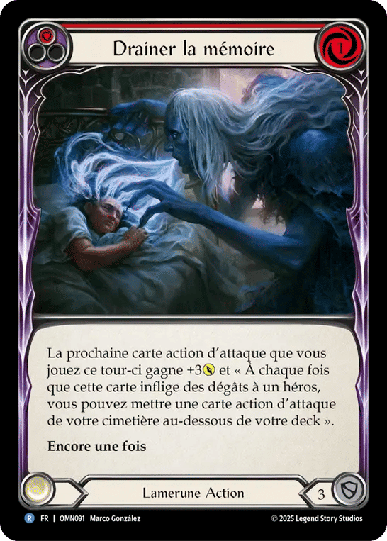 Drainer la mémoire — Omens of the Third Age — Flesh and Blood