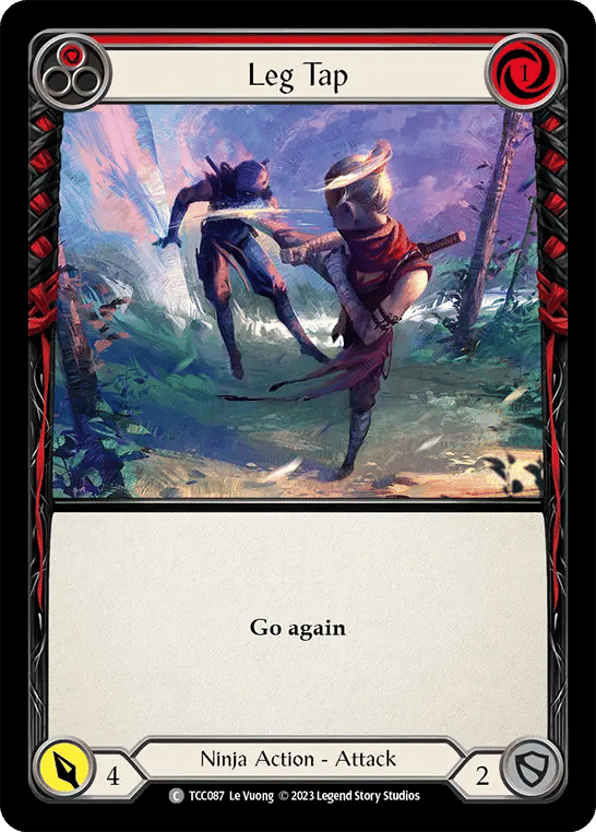 Leg Tap (Red) — Round the Table: TCC x LSS — Flesh and Blood
