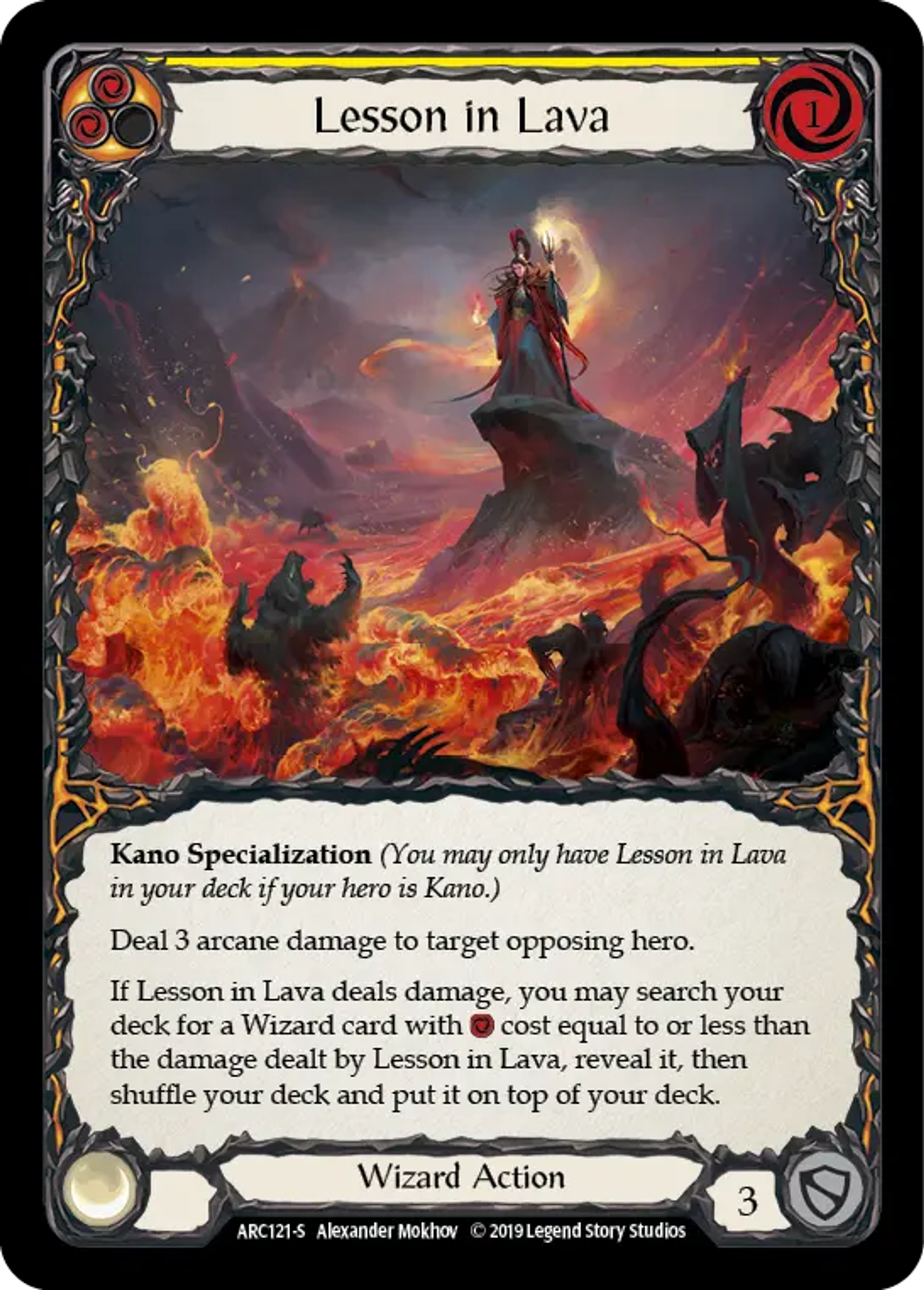 Lesson in Lava — Arcane Rising — Flesh and Blood