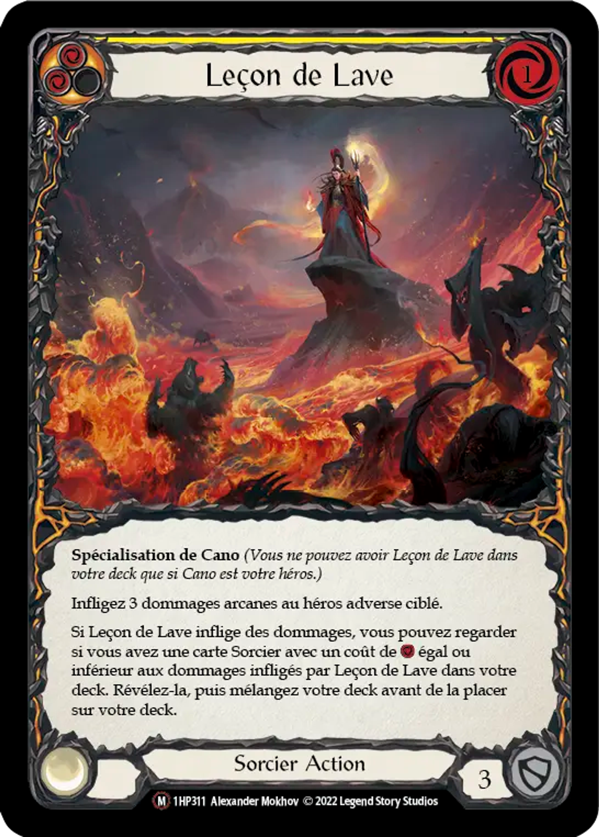 Leçon de Lave — History Pack 1 - Black Label — Flesh and Blood