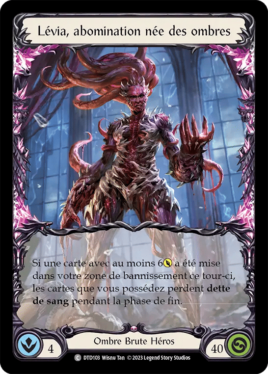 Lévia, abomination née des ombres — Dusk till Dawn — Flesh and Blood