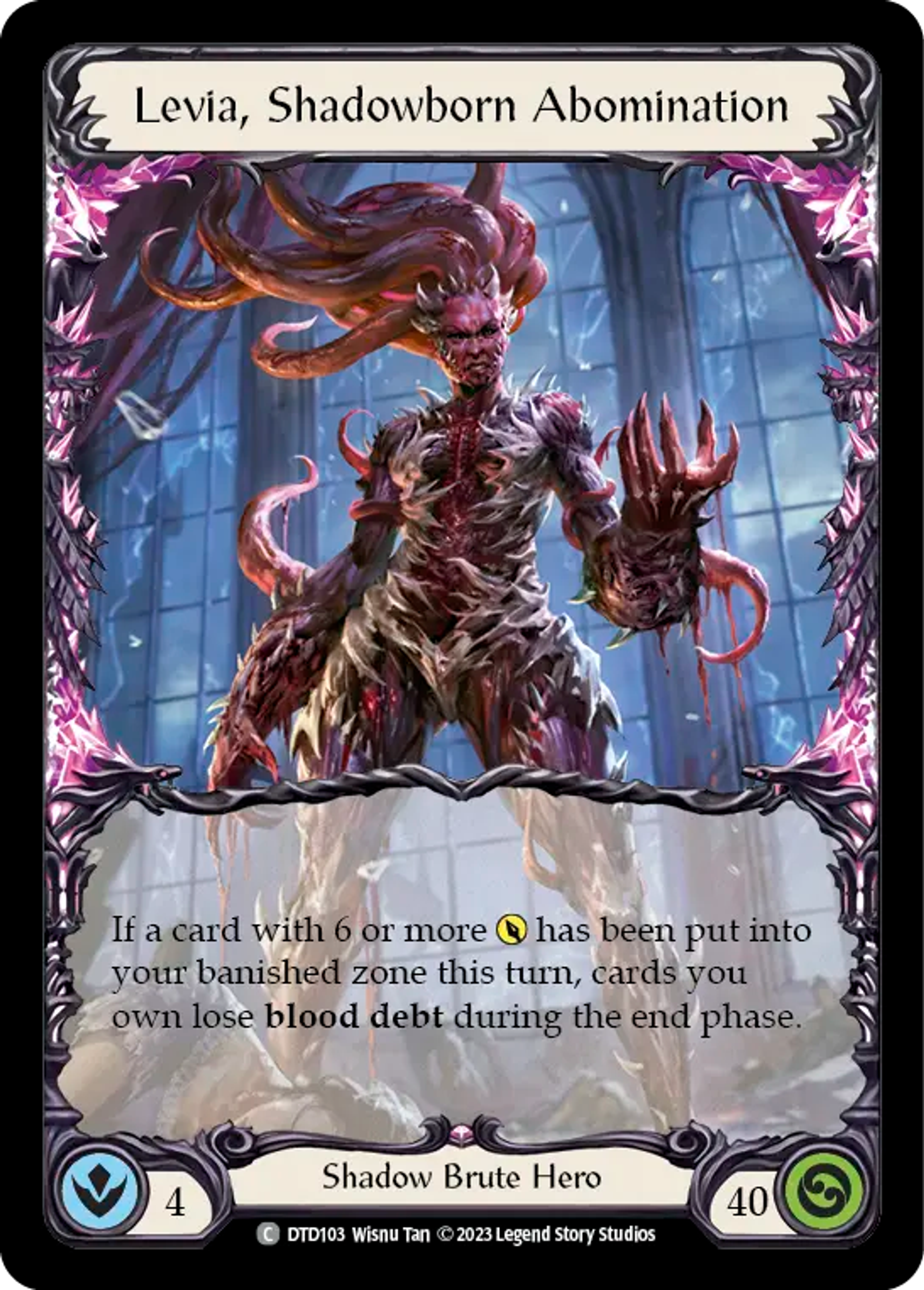Lévia, abomination née des ombres — Dusk till Dawn — Flesh and Blood