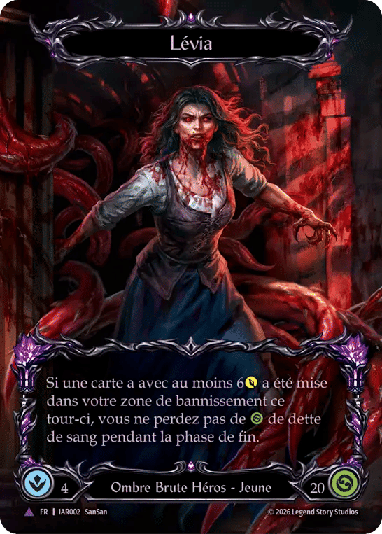 Lévia — Usurp the Shadow Throne — Flesh and Blood