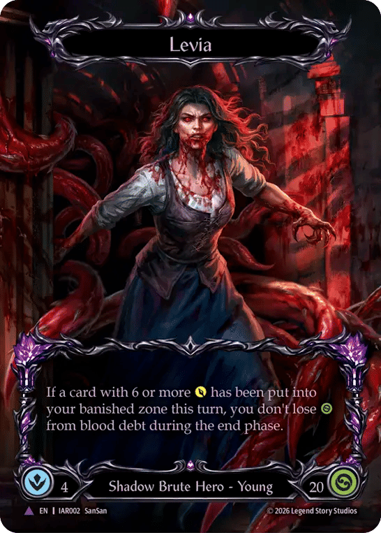 Levia — Usurp the Shadow Throne — Flesh and Blood