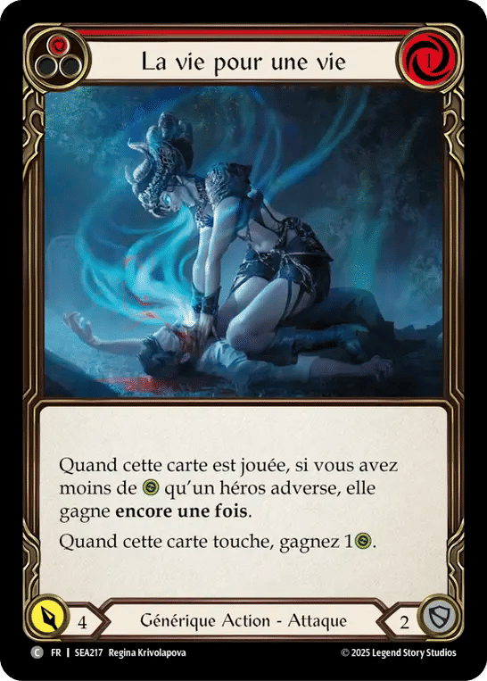 La vie pour une vie — High Seas — Flesh and Blood