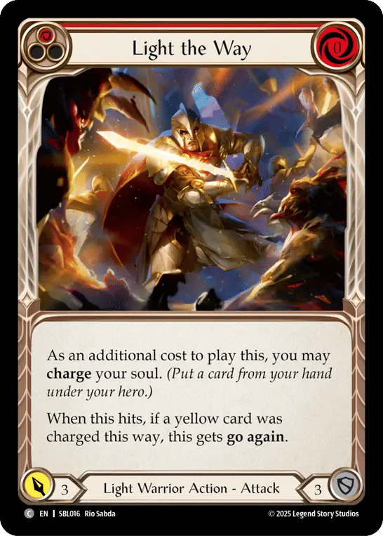 Light the Way (Red) — Silver Age Chapter 3 - Boltyn — Flesh and Blood