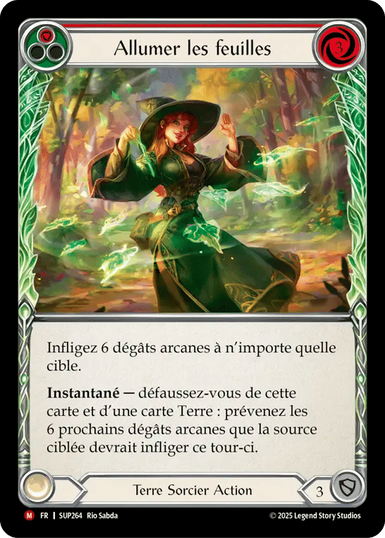 Allumer les feuilles — Super Slam — Flesh and Blood