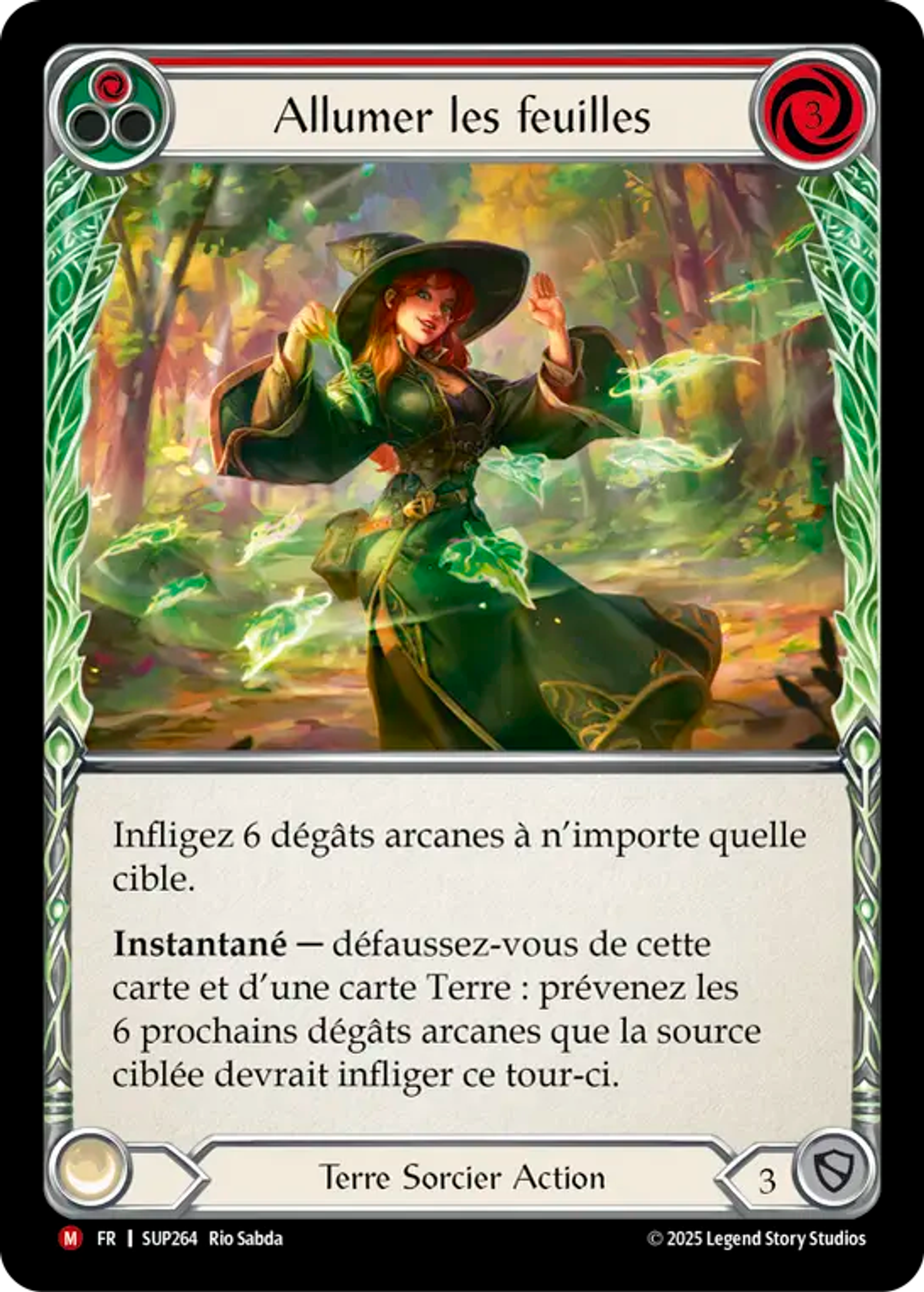Allumer les feuilles — Super Slam — Flesh and Blood