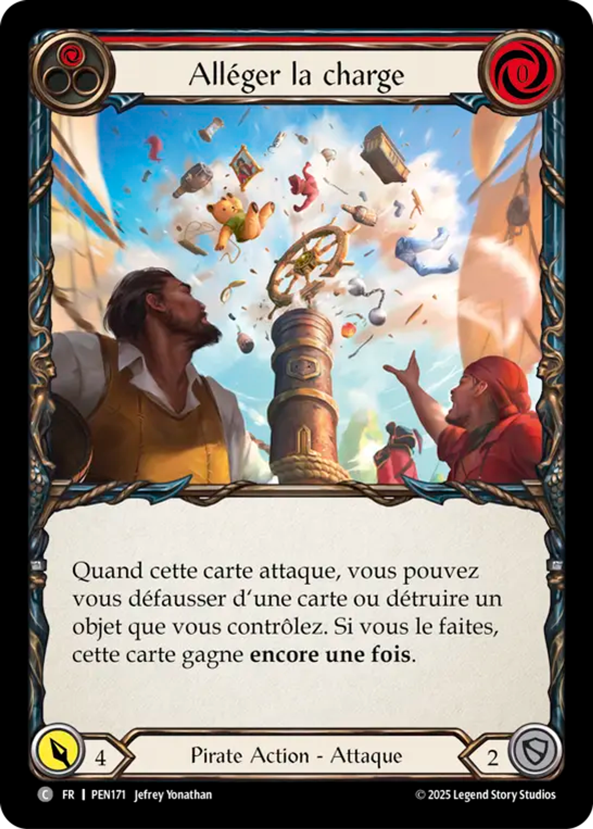 Lighten the Load (Red) — Compendium of Rathe — Flesh and Blood