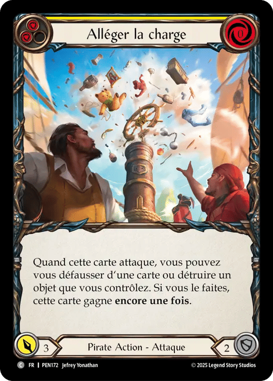 Lighten the Load (Yellow) — Compendium of Rathe — Flesh and Blood