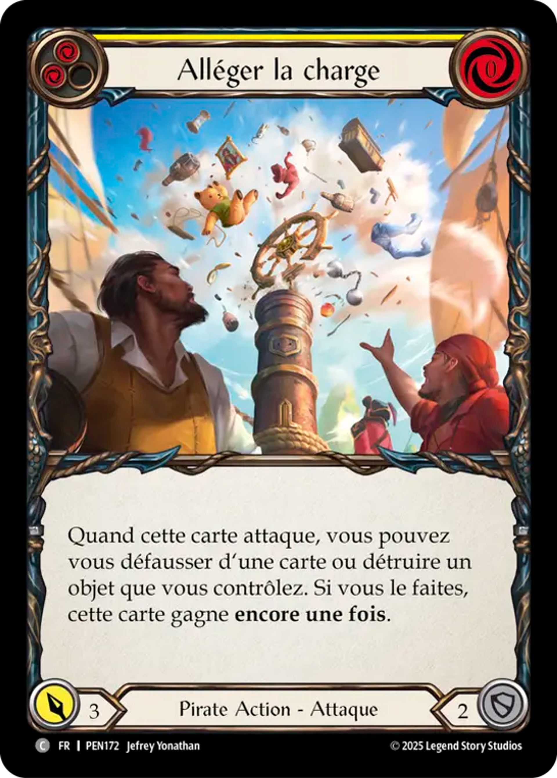 Lighten the Load (Yellow) — Compendium of Rathe — Flesh and Blood