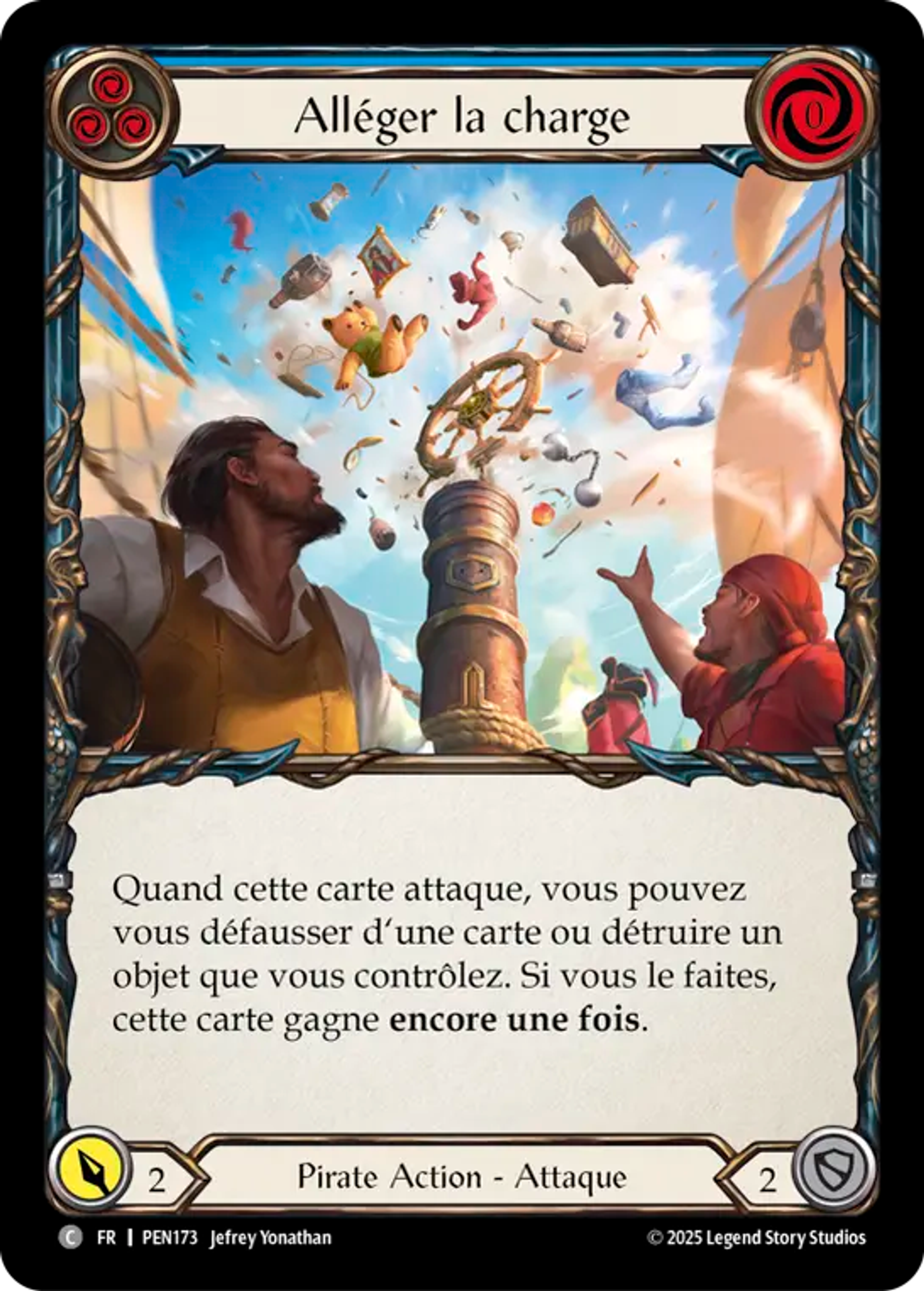 Lighten the Load (Blue) — Compendium of Rathe — Flesh and Blood