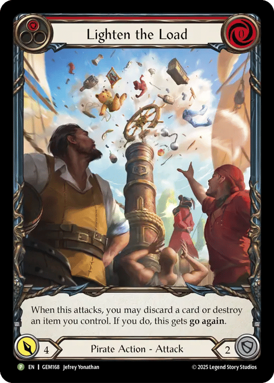 Lighten the Load — GEM - Pack 5 — Flesh and Blood
