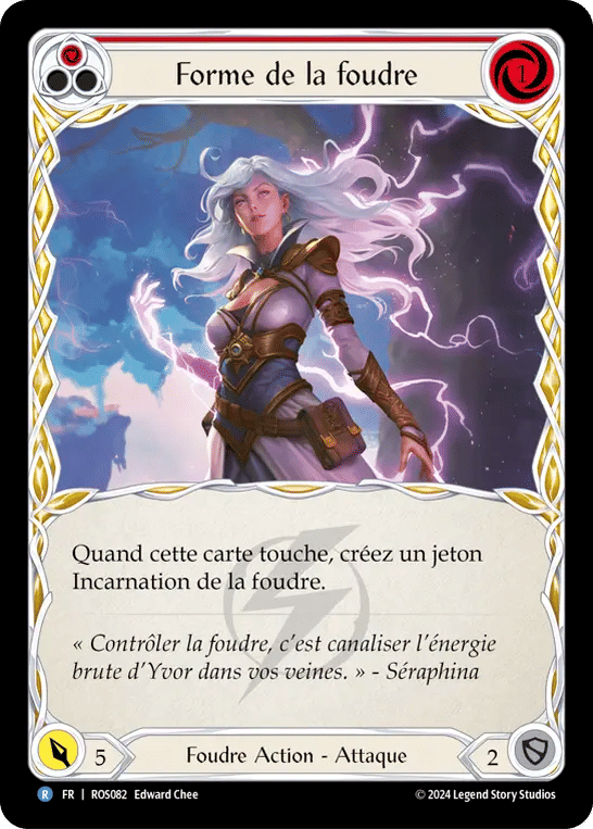 Forme de la foudre — Rosetta — Flesh and Blood