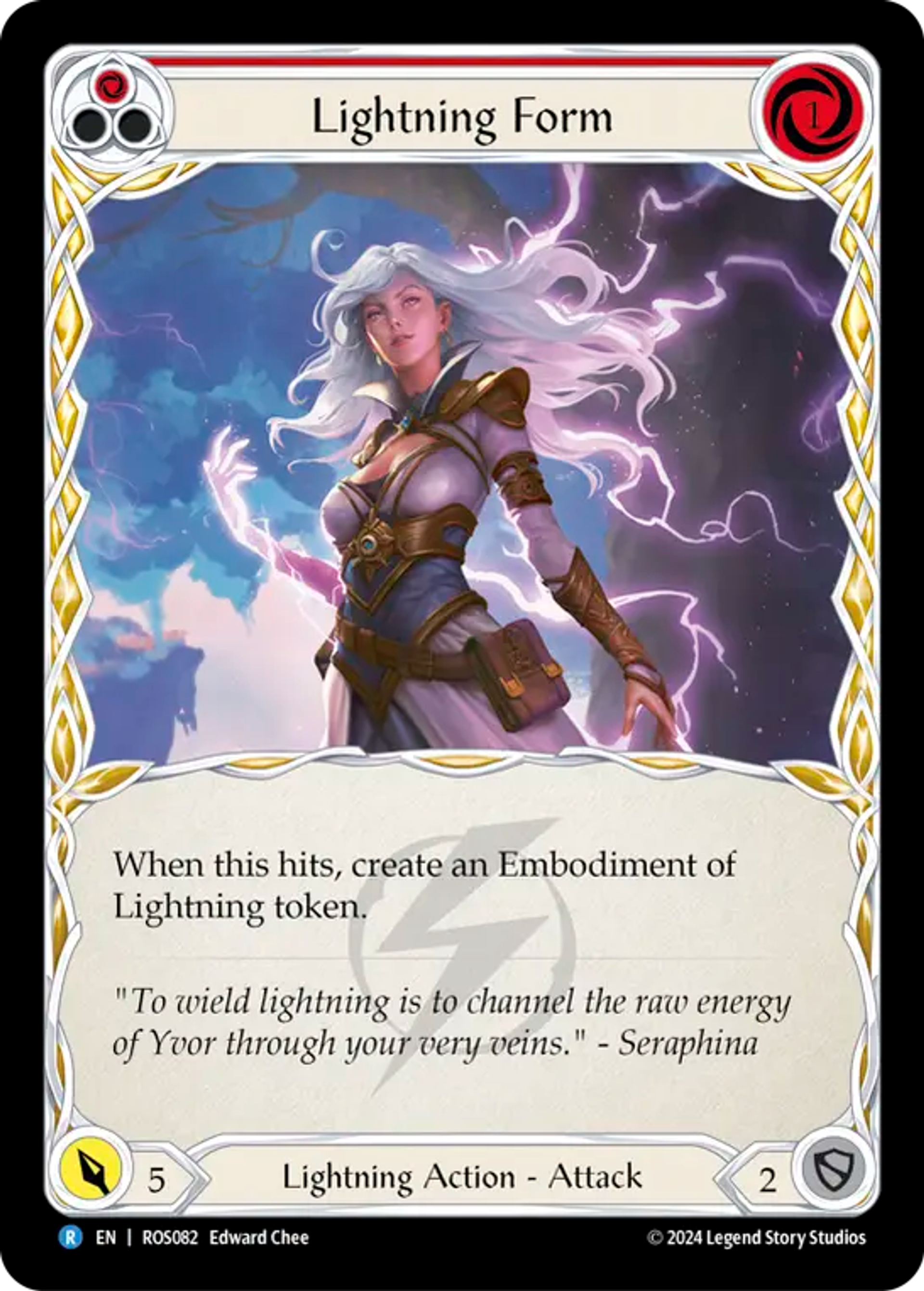 Lightning Form (Red) — Rosetta — Flesh and Blood