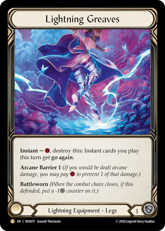 Lightning Greaves — Rosetta — Flesh and Blood