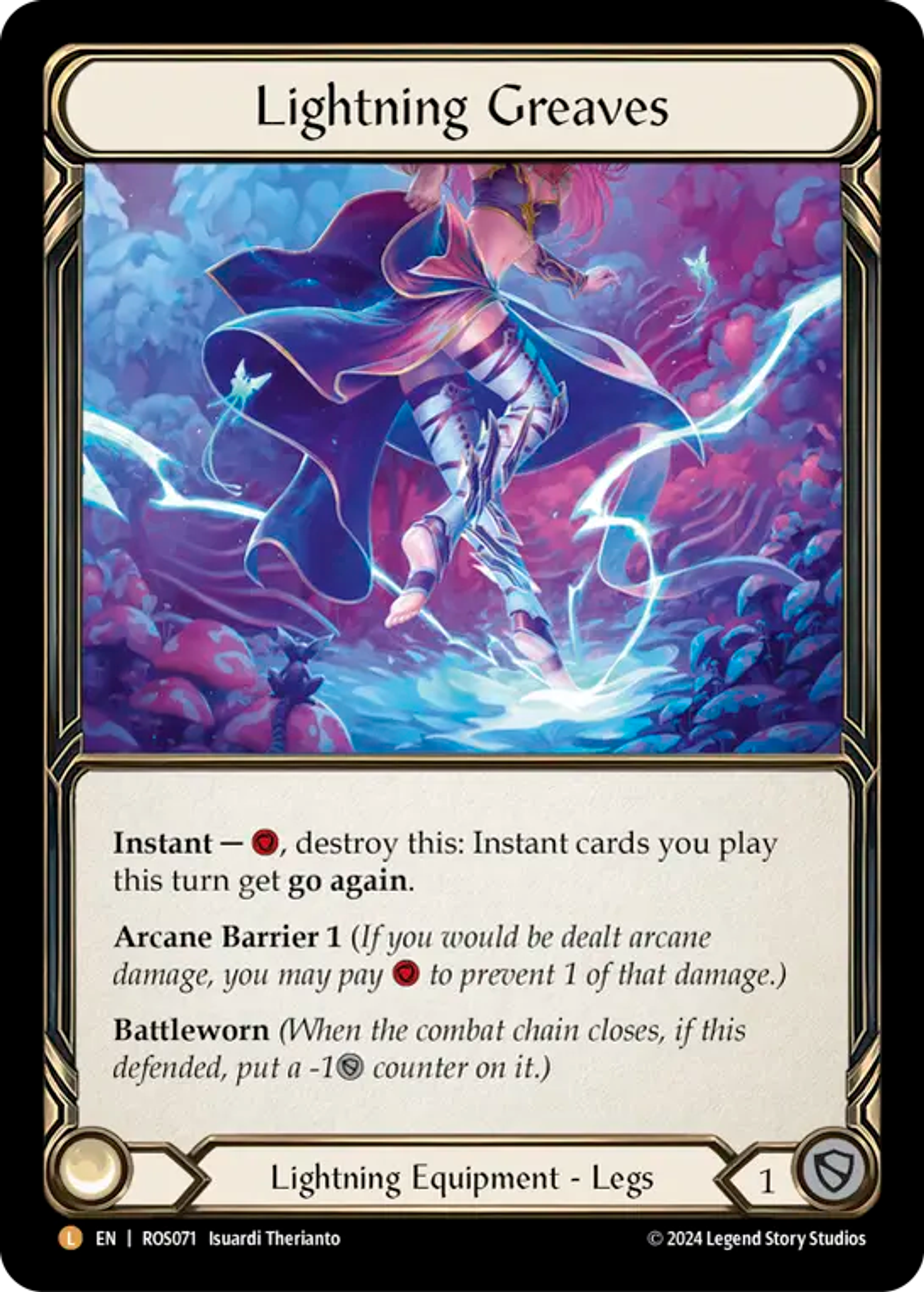 Lightning Greaves — Rosetta — Flesh and Blood