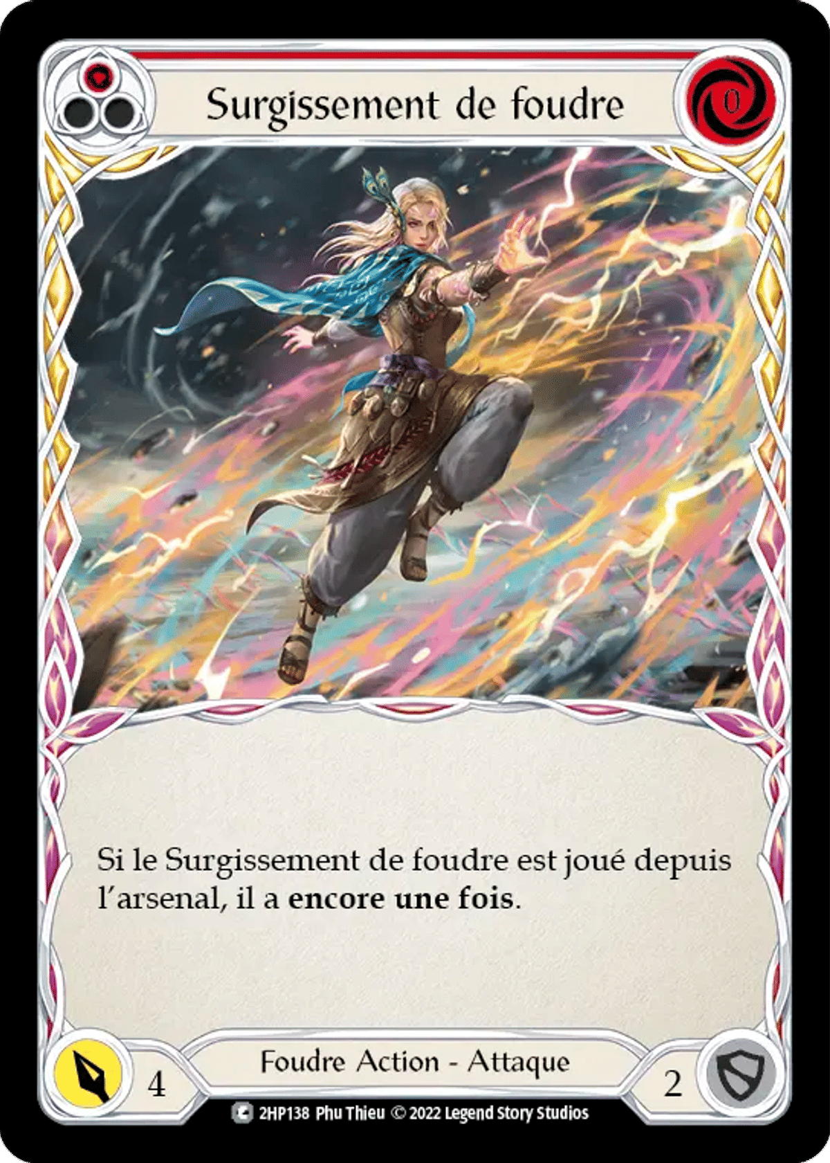 Surgissement de foudre from History Pack 2 - Black Label - Flesh and Blood