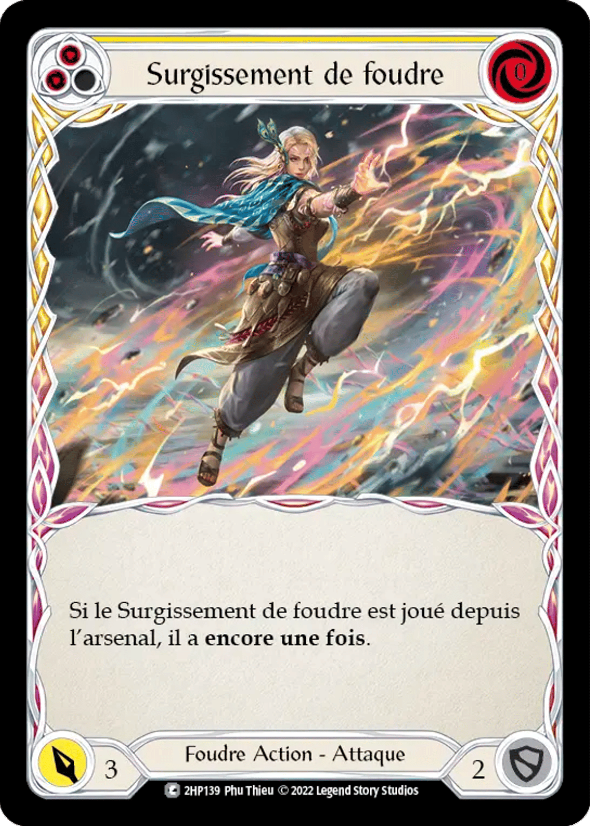 Surgissement de foudre from History Pack 2 - Black Label - Flesh and Blood