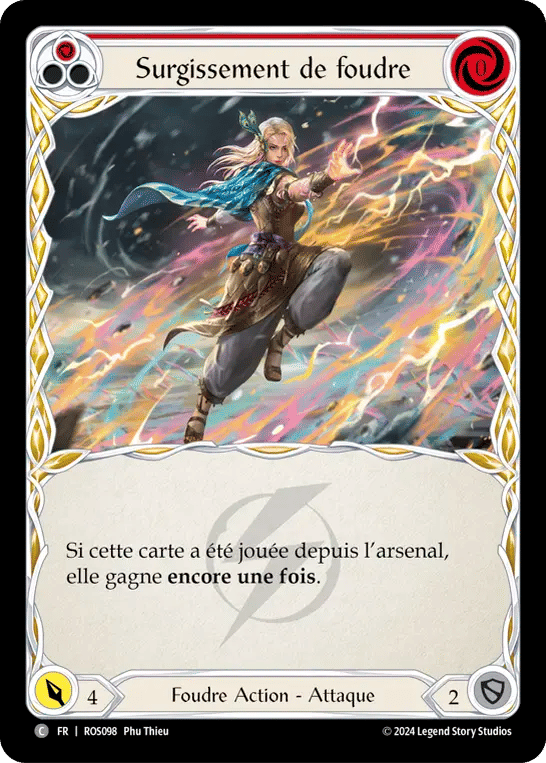 Surgissement de foudre — Rosetta — Flesh and Blood