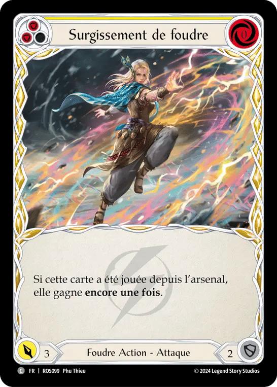 Surgissement de foudre — Rosetta — Flesh and Blood