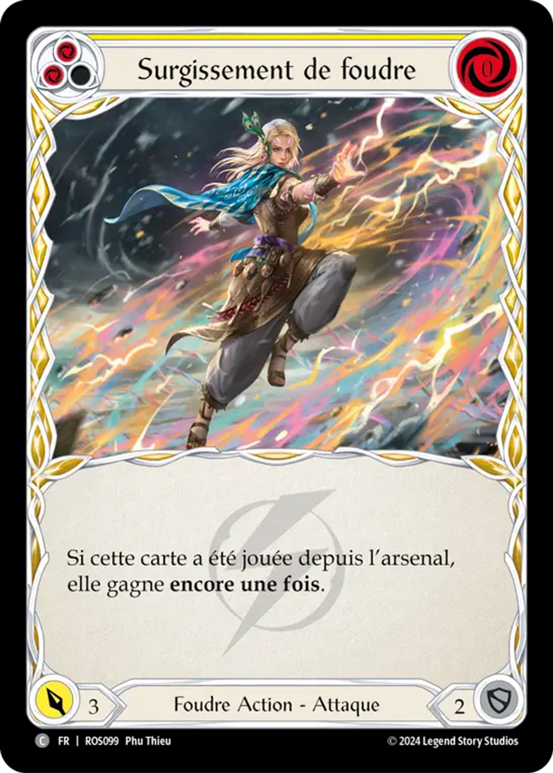 Surgissement de foudre — Rosetta — Flesh and Blood