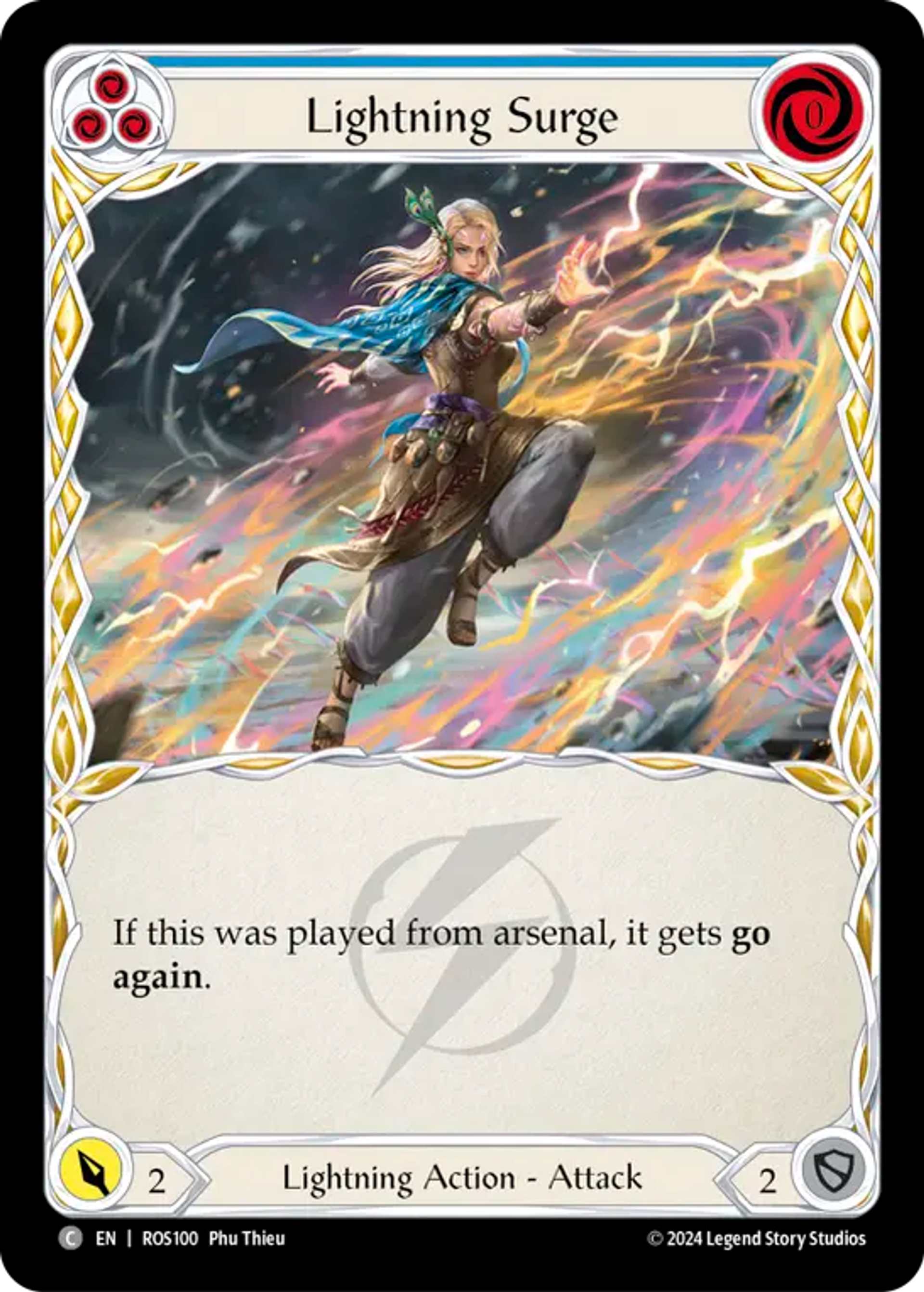 Lightning Surge (Blue) — Rosetta — Flesh and Blood