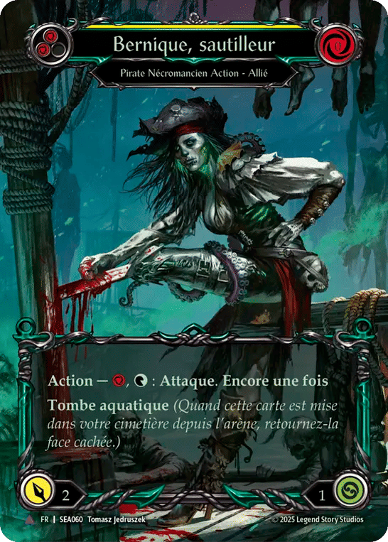 Bernique, sautilleur — High Seas — Flesh and Blood