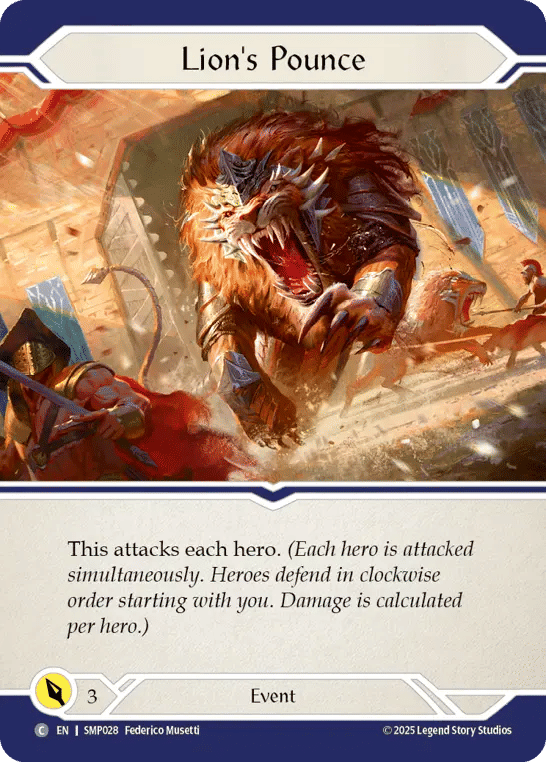 Lion's Pounce — Smash Palace — Flesh and Blood