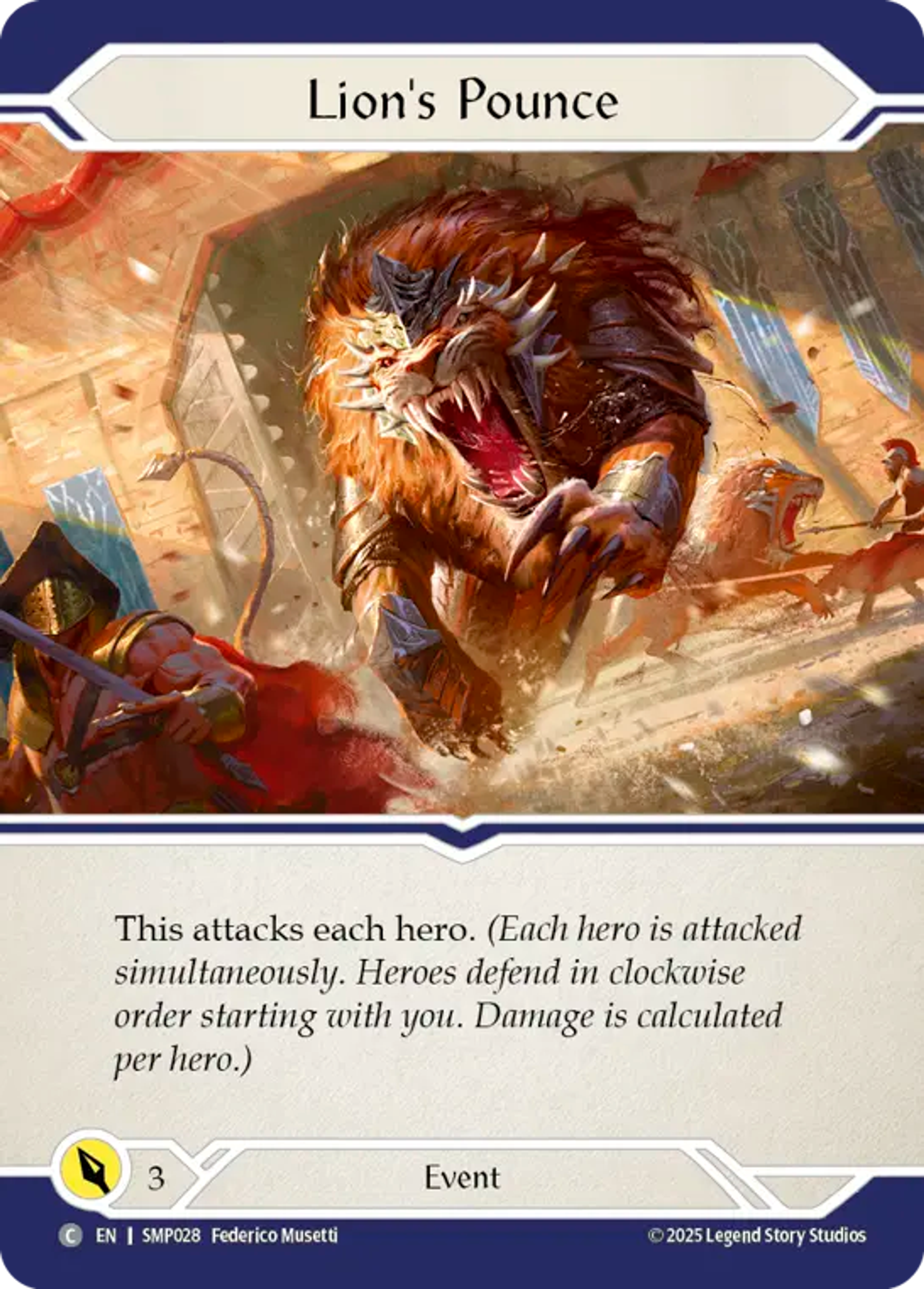 Lion's Pounce — Smash Palace — Flesh and Blood