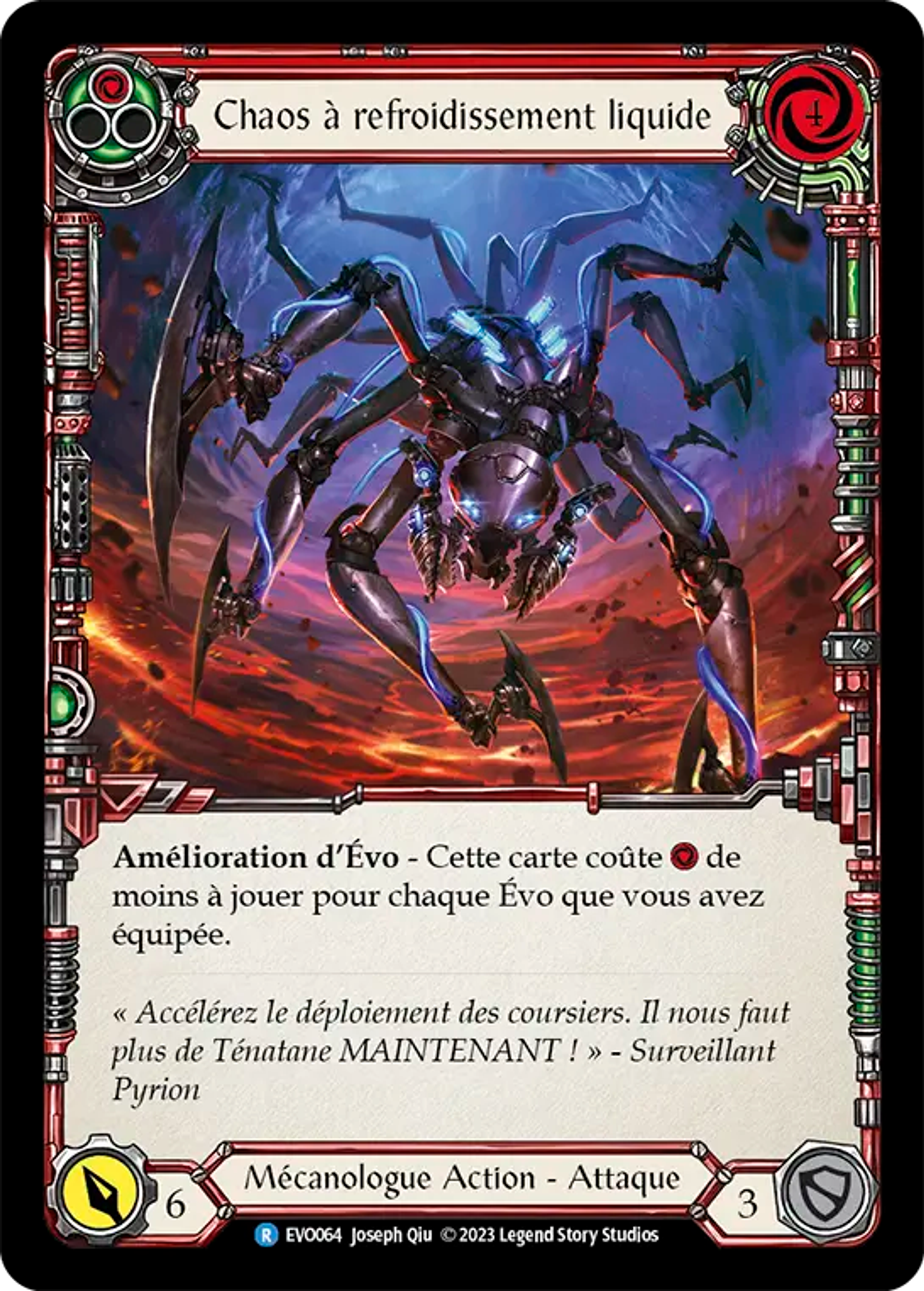 Chaos à refroidissement liquide — Bright Lights — Flesh and Blood