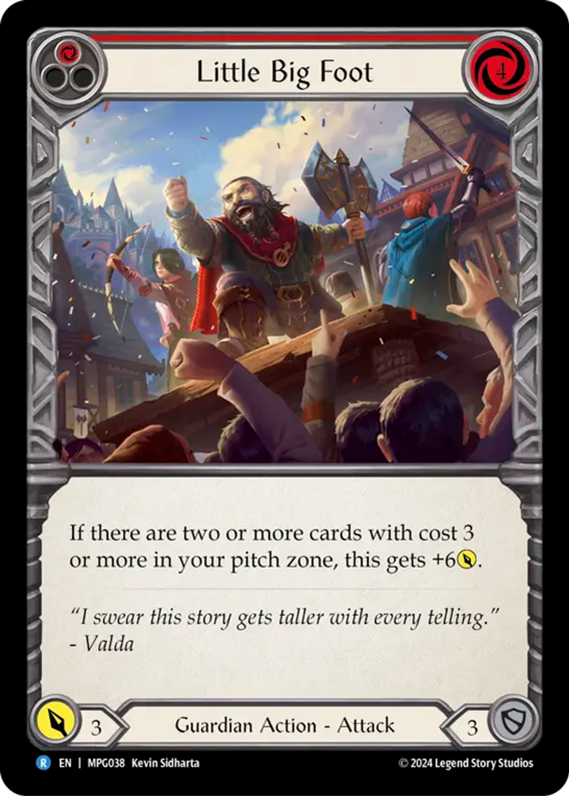 Petit yéti — Mastery Pack Guardian — Flesh and Blood