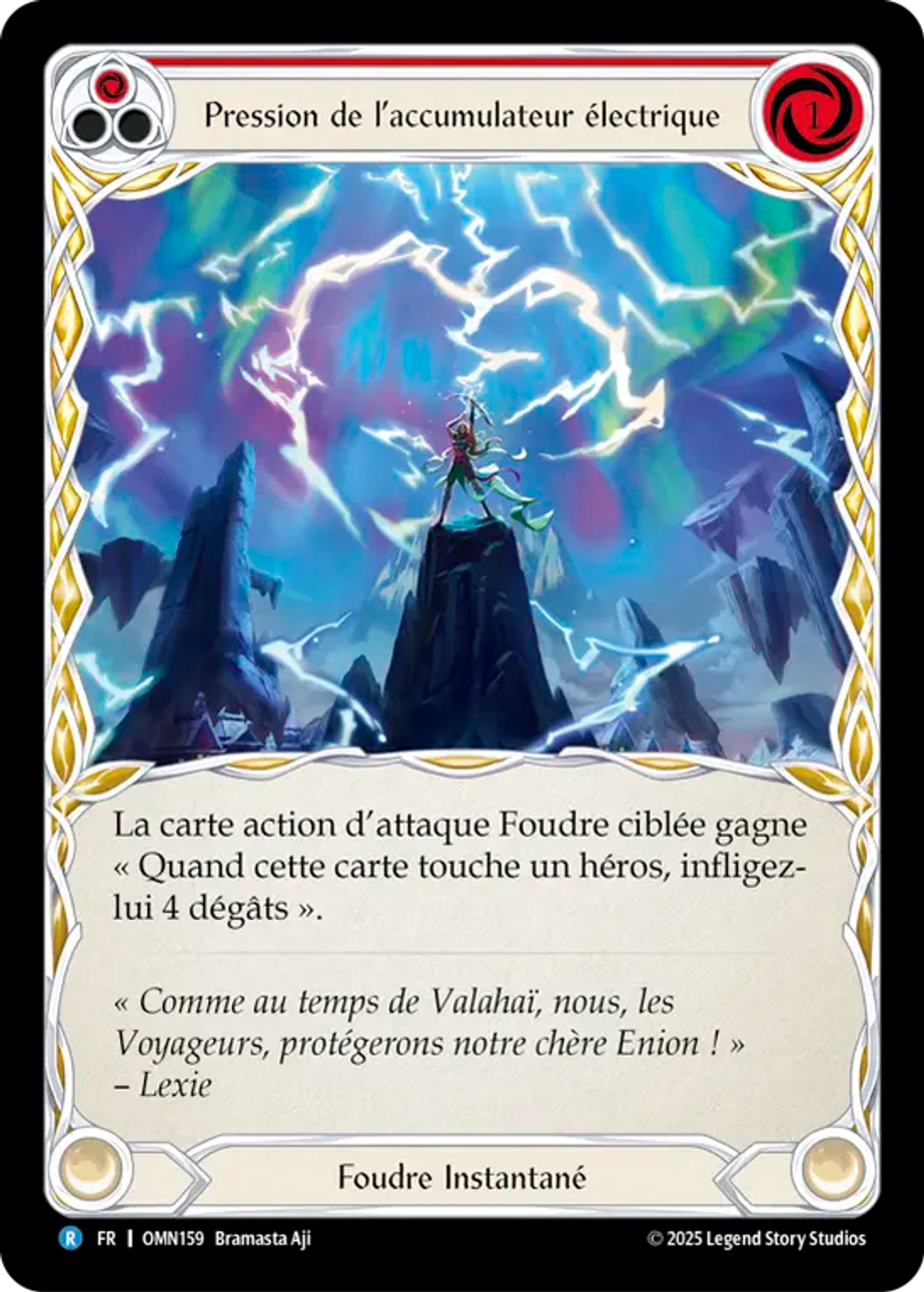 Pression de l’accumulateur électrique — Omens of the Third Age — Flesh and Blood