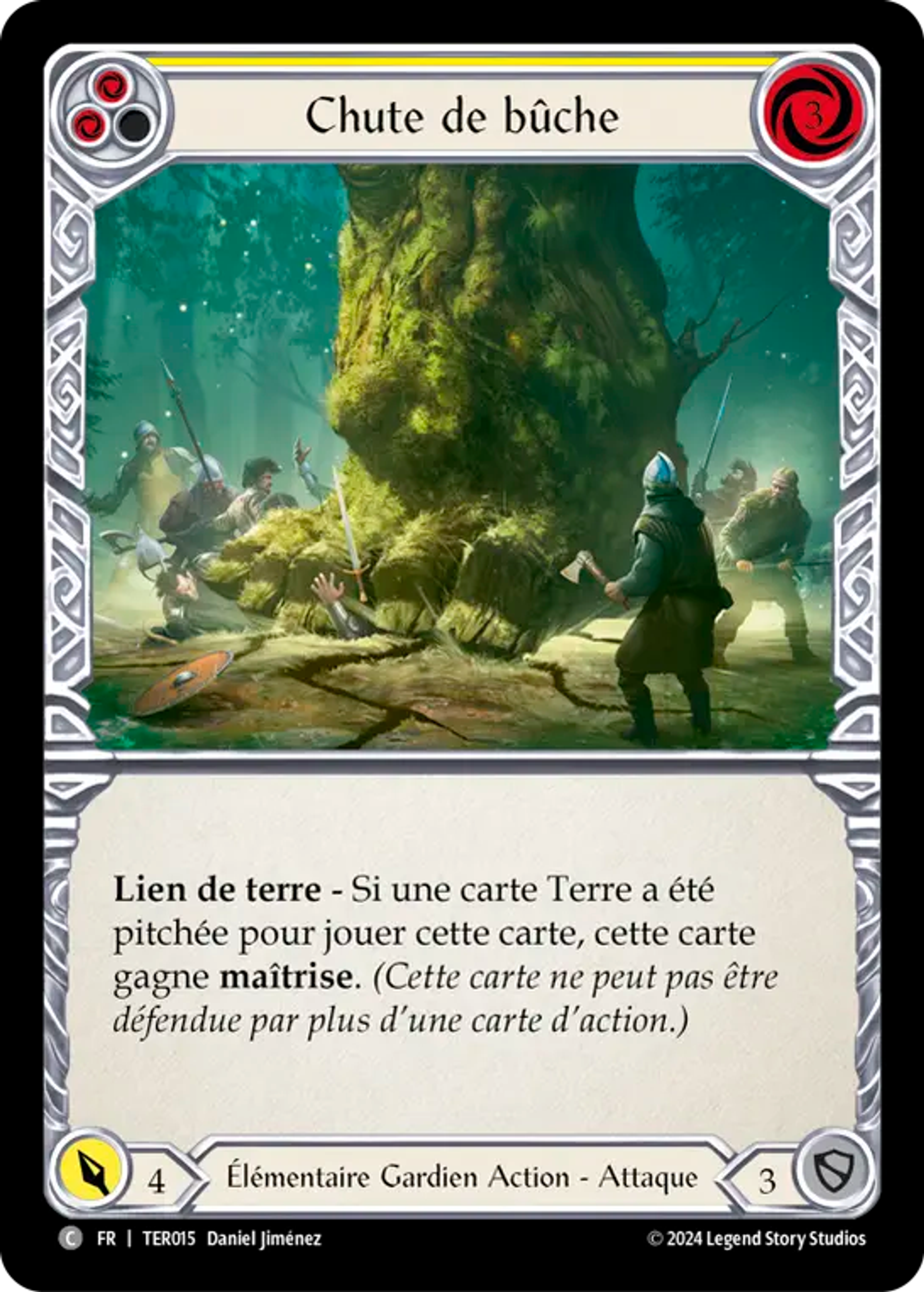 Chute de bûche — 1st Strike - Terra — Flesh and Blood