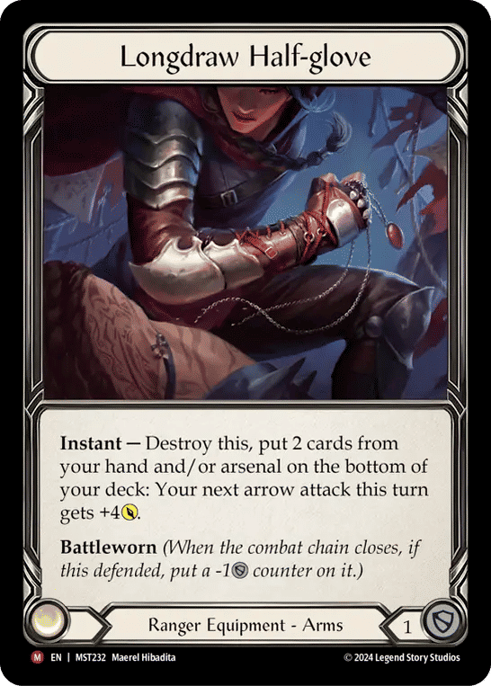 Longdraw Half-glove — Part the Mistveil — Flesh and Blood