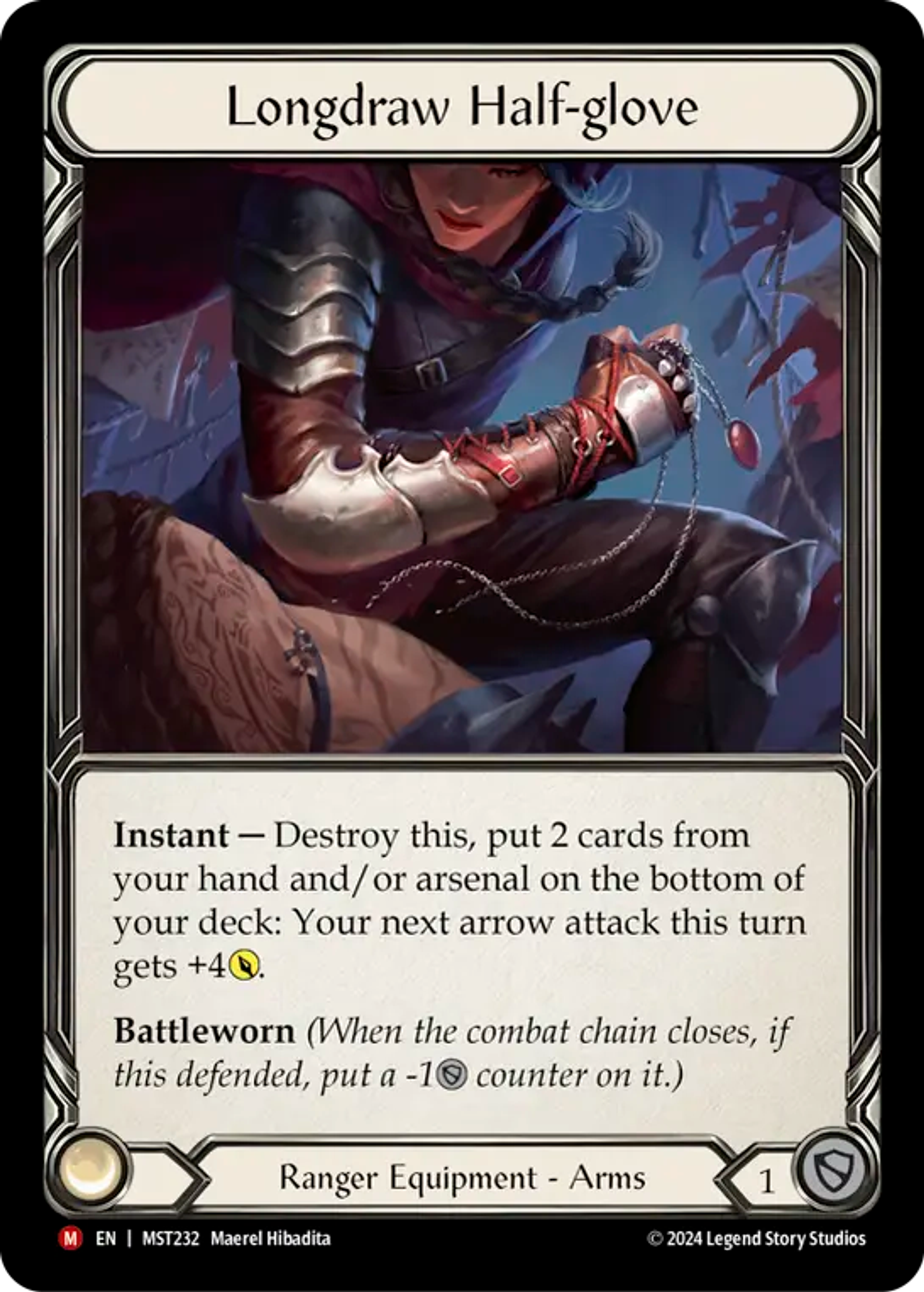 Demi-gant à allonge — Part the Mistveil — Flesh and Blood