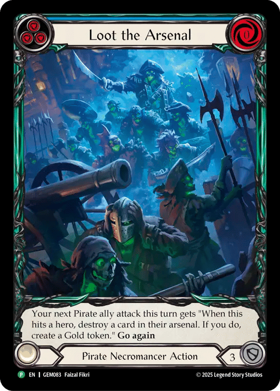 Loot the Arsenal — GEM - Pack 3 — Flesh and Blood