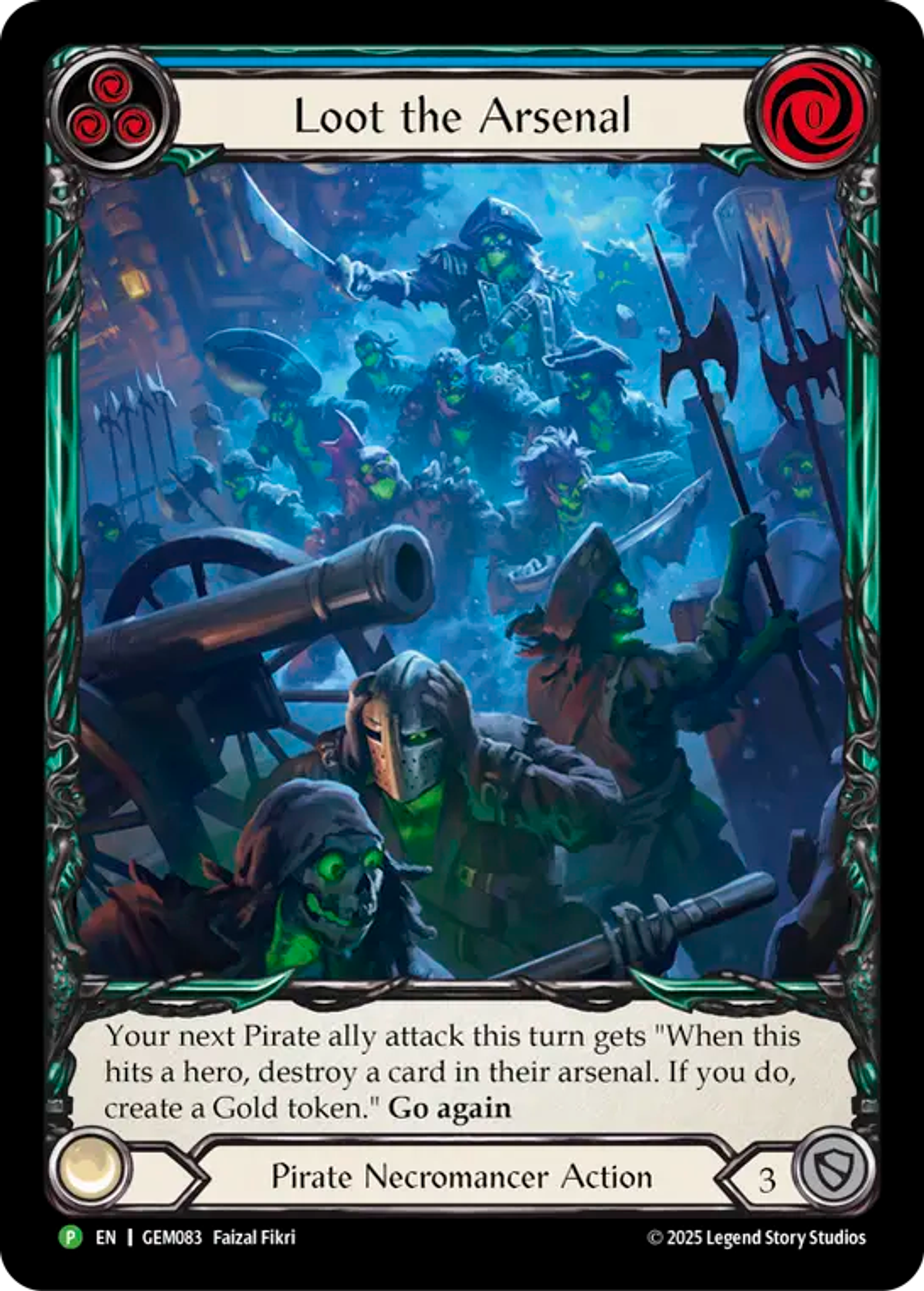 Loot the Arsenal — GEM - Pack 3 — Flesh and Blood