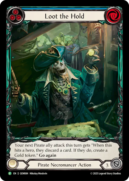 Loot the Hold — GEM - Pack 3 — Flesh and Blood