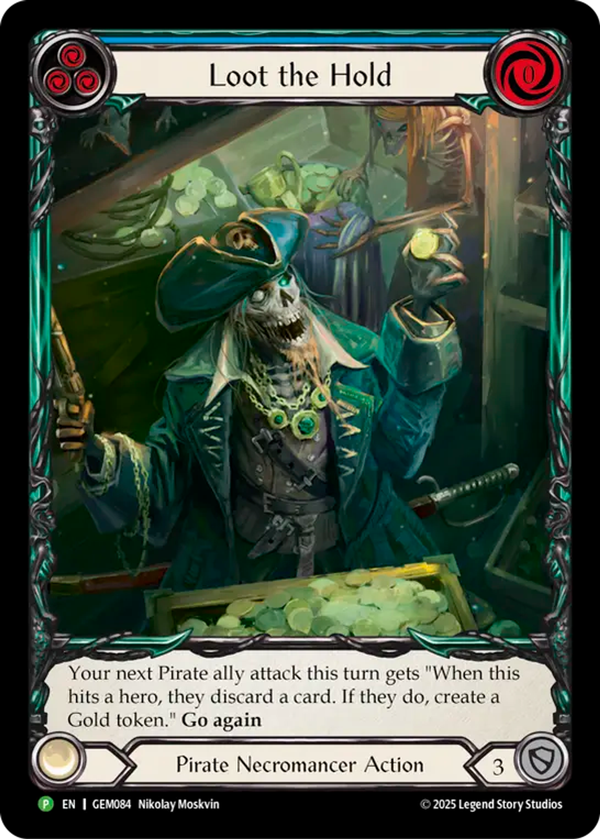 Loot the Hold — GEM - Pack 3 — Flesh and Blood