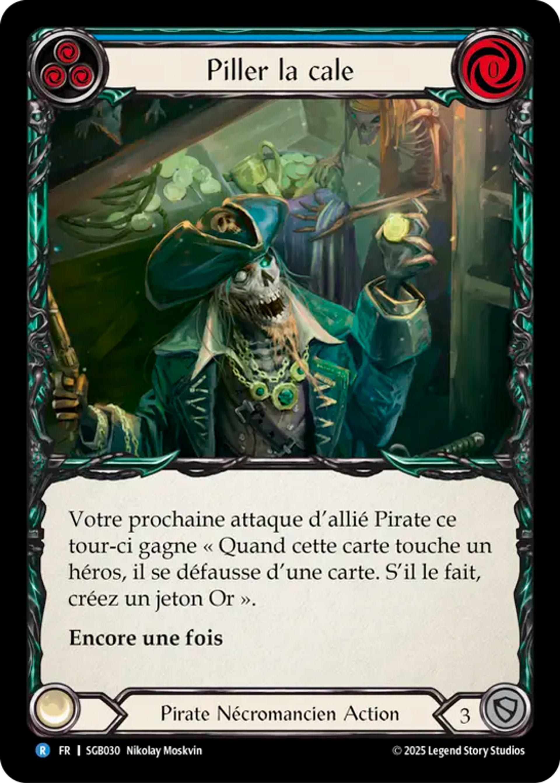 Loot the Hold (Blue) — Silver Age Chapter 3 - Gravy Bones — Flesh and Blood