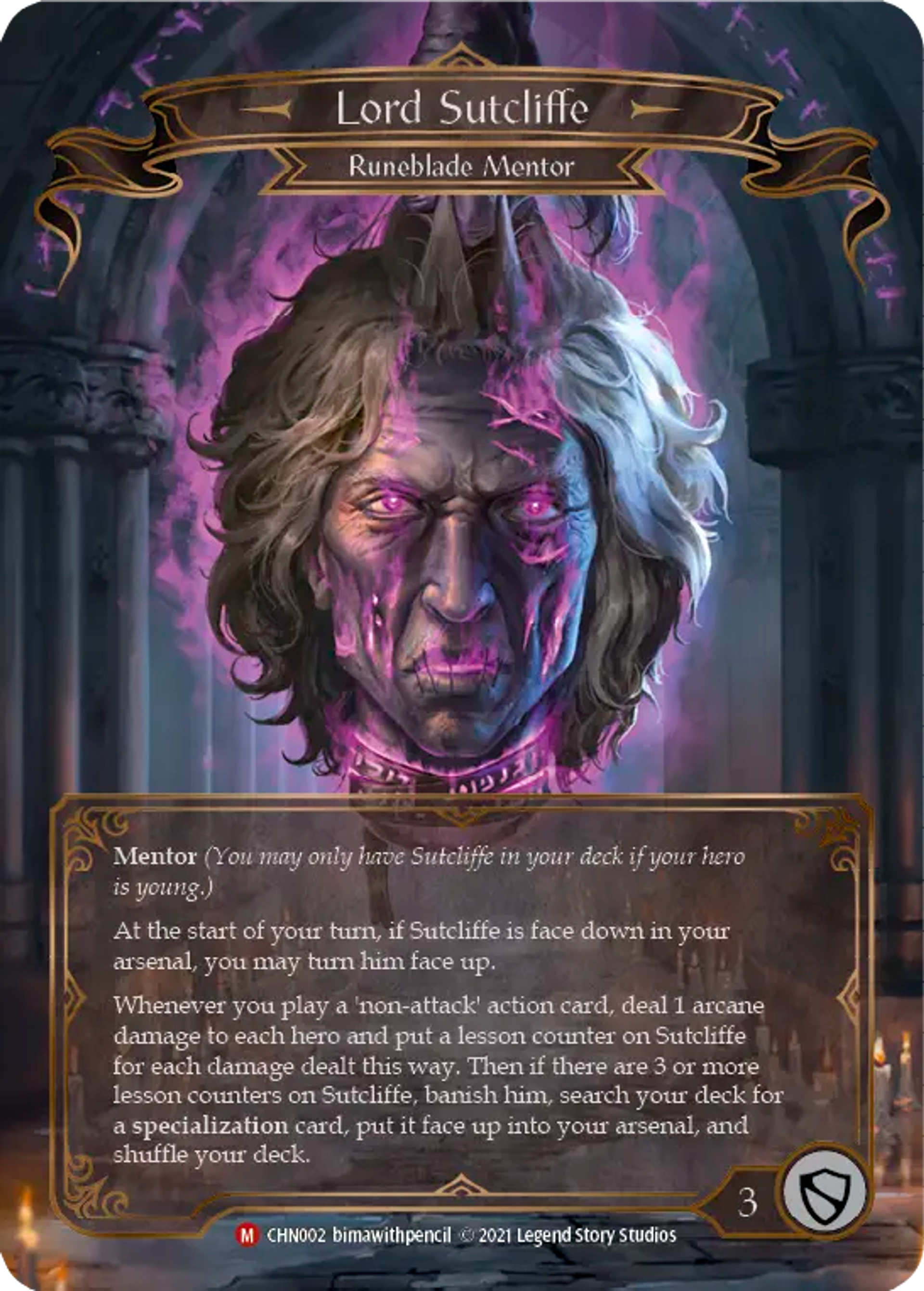 Lord Sutcliffe — Chane - Blitz Deck — Flesh and Blood