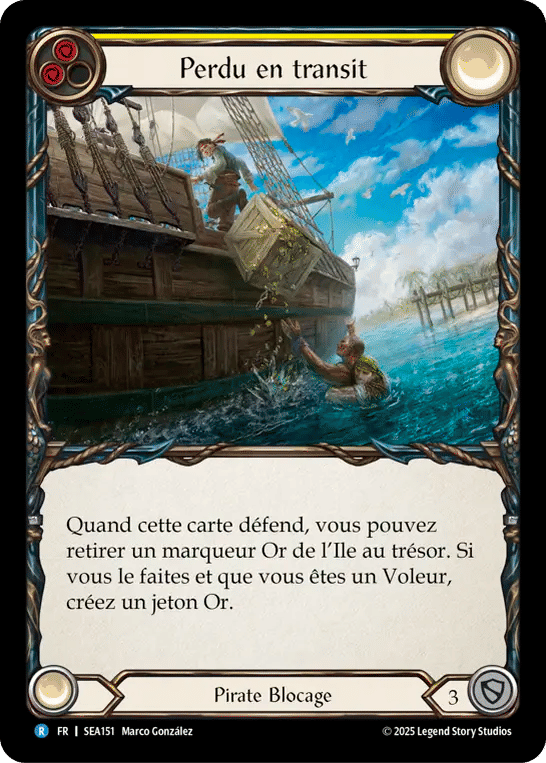 Perdu en transit — High Seas — Flesh and Blood