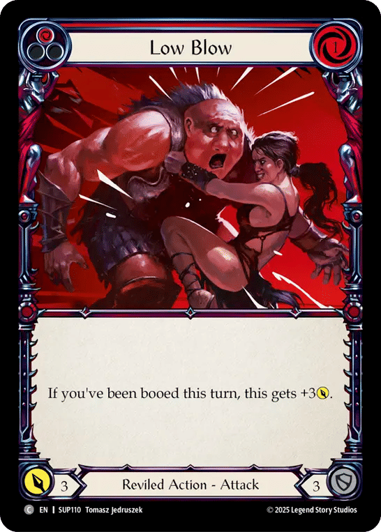 Low Blow (Red) — Super Slam — Flesh and Blood