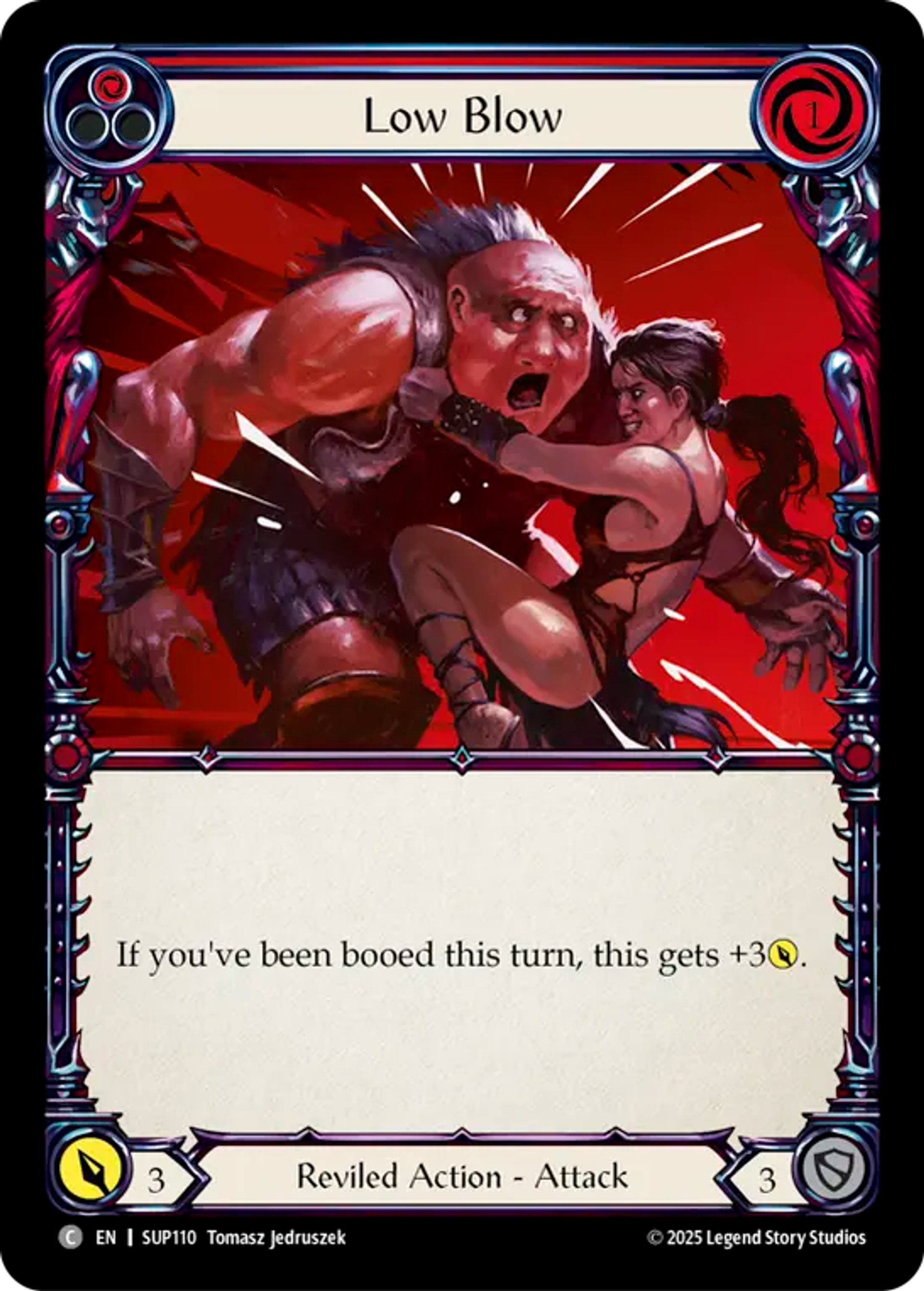 Low Blow (Red) — Super Slam — Flesh and Blood